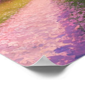 Poster Chemin couvert par Sakura (Coin)