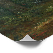 Poster Chemin dans la forêt, 1864 (Coin)