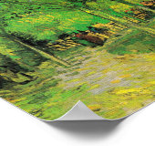 Poster Chemin dans le Parc d'Arles avec Walkers Van Gogh (Coin)