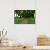 Poster Chemin dans les Bois, Bute Park, Cardiff (Cuisine)