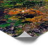 Poster Chemin d'automne à travers les bois, Camille Pissa (Coin)