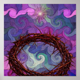 Poster Chemin de Croix : La Couronne d'Épines