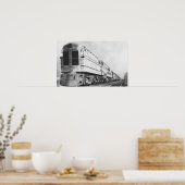 Poster Chemin de fer Chesapeake & Ohio "500" (Cuisine)