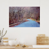 Poster Chemin de fer d'automne (Cuisine)