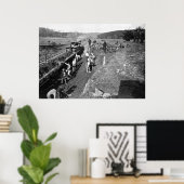 Poster Chemin de fer de la guerre civile à Clifton, Virgi (Bureau à domicile)