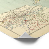 Poster Chemin de fer des îles britanniques (Coin)