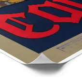 Poster Chemin de fer d'Orléans et du midi, Carcassonne (Coin)