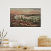 Poster Chemin de fer du Canada Sud à Niagara Falls (Cuisine)