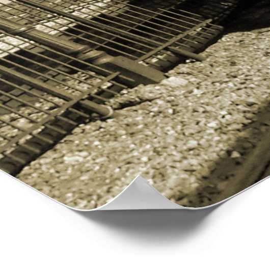 Poster Chemin de fer historique (Coin)