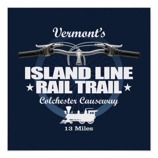 Poster Chemin de fer Island Line (H2) (Devant)