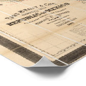 Poster Chemin de fer mexicain (Coin)