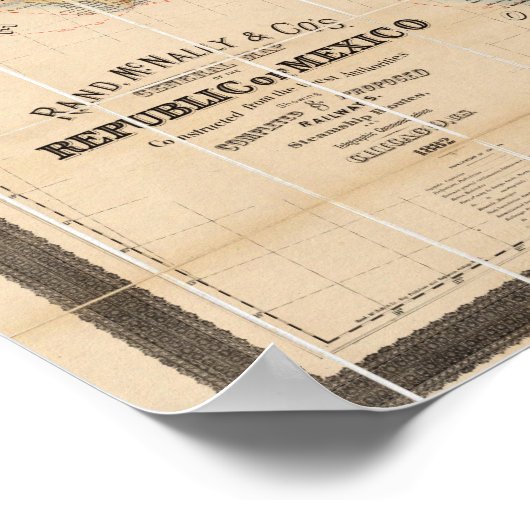 Poster Chemin de fer mexicain (Coin)