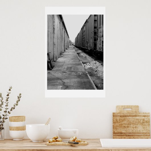 Poster Chemin de fer PCEC (Cuisine)