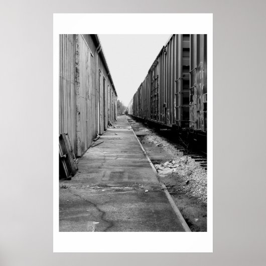 Poster Chemin de fer PCEC (Devant)