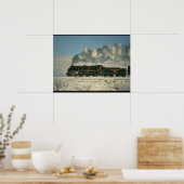 Poster Chemin de fer Sud no 777_Trains à vapeur (Cuisine)