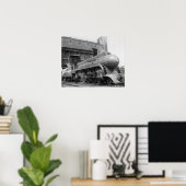 Poster Chemin de fer Sud Pacifique PS-4 #1380 (Bureau à domicile)