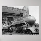 Poster Chemin de fer Sud Pacifique PS-4 #1380 (Devant)