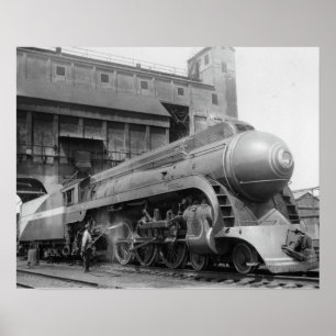 Poster Chemin de fer Sud Pacifique PS-4 #1380