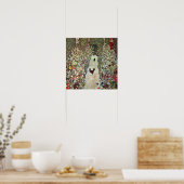 Poster Chemin de jardin avec poulets, Gustav Klimt, Art N (Cuisine)
