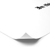 Poster Chemin de la vie Prière (Coin)