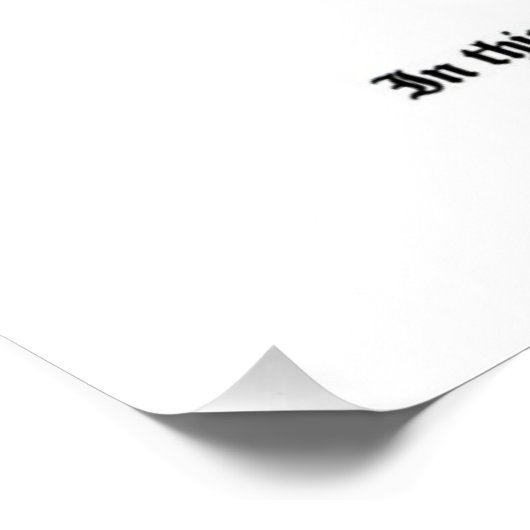 Poster Chemin de la vie Prière (Coin)