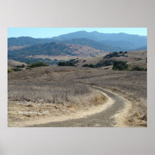 Poster Chemin de montagne Almaden