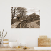 Poster Chemin de promenade romantique (Cuisine)