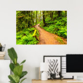 Poster Chemin de randonnée à Forest Park (Bureau à domicile)