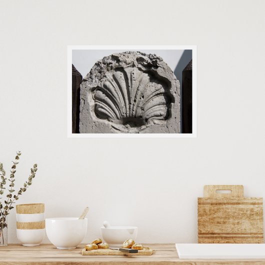 Poster Chemin de Saint-Jacques Marker (Cuisine)