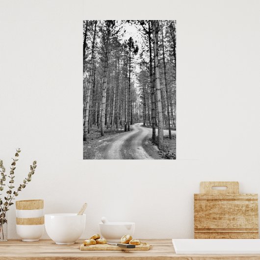 Poster Chemin d'enroulement (Cuisine)