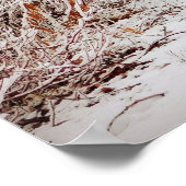 Poster Chemin d'hiver paisible (Coin)