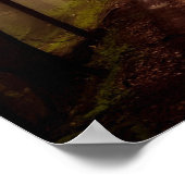 Poster Chemin du bois de Misty (Coin)