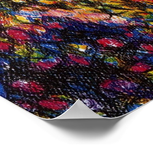 Poster Chemin du jardin (Coin)