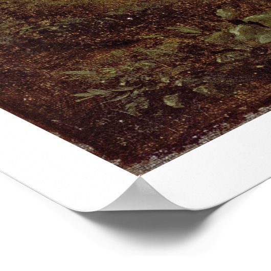 Poster Chemin En Bois (Coin)