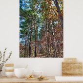 Poster Chemin forestier (Cuisine)