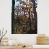 Poster Chemin forestier (Cuisine)