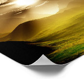 Poster Chemin Gold (Coin)