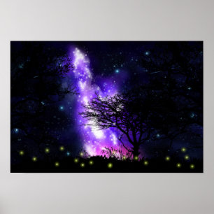 Poster Chemin magical Milky