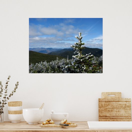 Poster Chemin Mt. Marcy (Cuisine)