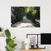 Poster Chemin ombragé (Bureau à domicile)