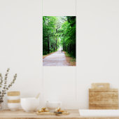 Poster Chemin ombragé (Cuisine)