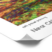 Poster Chemin Près Du Château Meadows, Abergavenny Imprim (Coin)