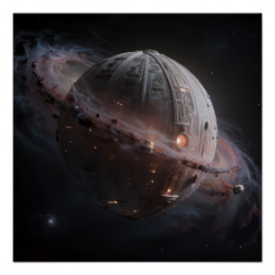 Poster Chemin Stellaire – Voyage à travers l'Univers