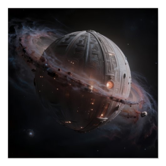 Poster Chemin Stellaire – Voyage à travers l'Univers (Devant)