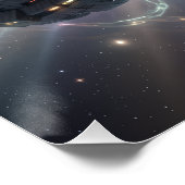Poster Chemin stellaire – Voyage à travers l'univers´8 (Coin)