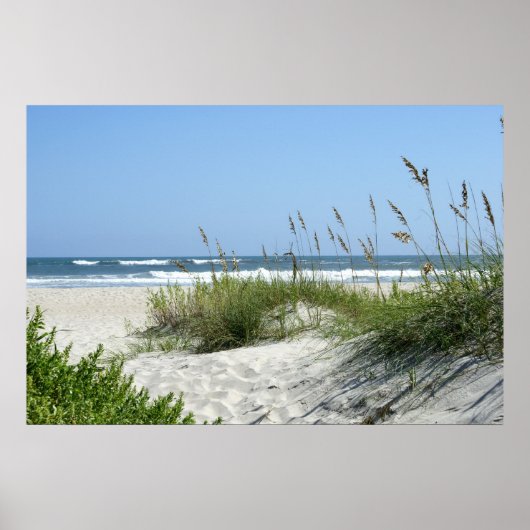 Poster Chemin vers la mer (Devant)