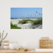 Poster Chemin vers la mer (Cuisine)