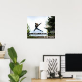 Poster Chemin Vers Le Bien-Être - Découvrez La Chiroprati (Bureau à domicile)