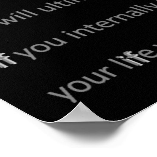 Poster Chemin vers le succès (Coin)