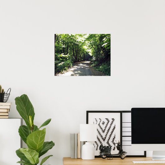 Poster Chemin vers l'infini (Bureau à domicile)